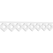 Ekena Millwork Wolford Architectural Grade PVC Running Trim, 6"H x 5/8"P x 48"L RUNP06X0625X48WOL - alternate 1